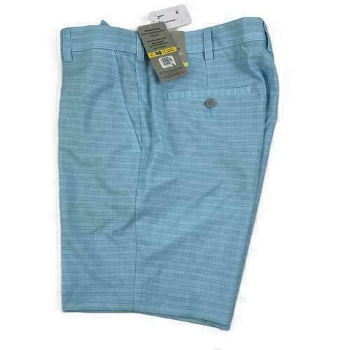 Translation missing: en.PGA TOUR Golf Shorts Blue Curacao Size 38 Inseam 8in Men Regular Fit UPF 50