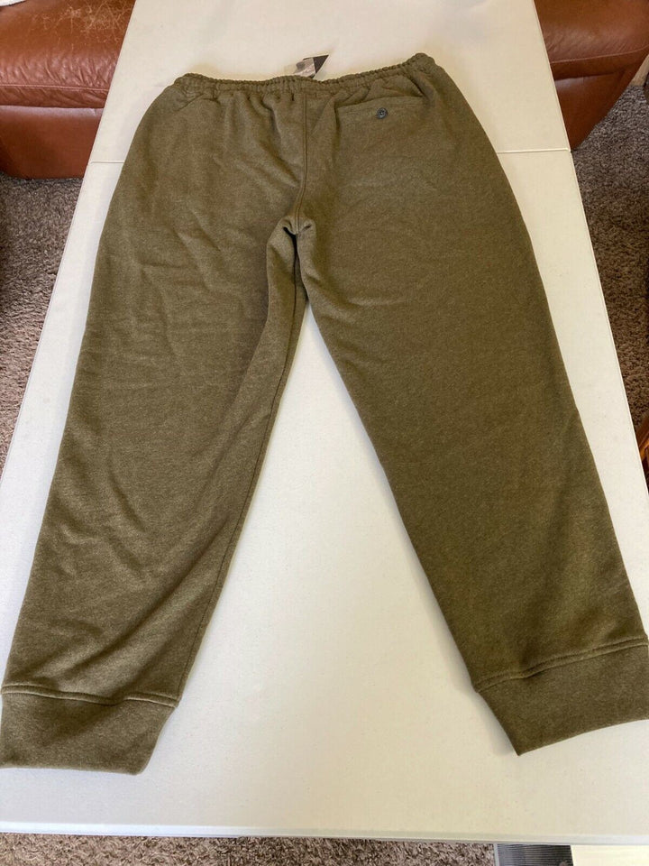 Translation missing: en.ATM Anthony Thomas Melillo Mélange French Terry Joggers in Olive Heather-XL