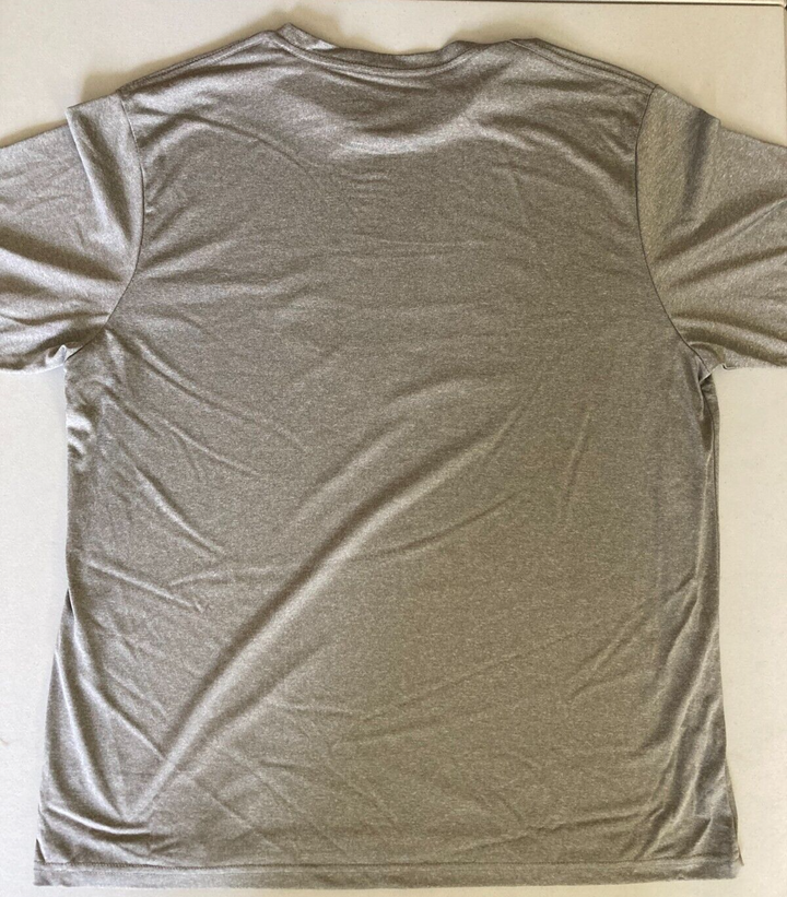 Translation missing: en.Bass Outdoor Men's Performance Graphic T-Shirt UPF50 in Grey Heather-Small