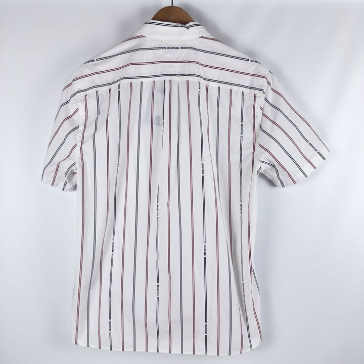 Translation missing: en.Tommy Hilfiger Button-Up Shirt Men's Size 2XL Double-Stripe Ancient White