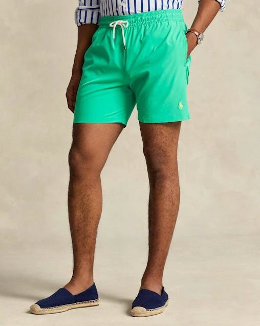 Translation missing: en.Polo Ralph Lauren Men's 5.75 Inch Traveler Reg-Fit Swim Trunk Classic Kelly-2XL