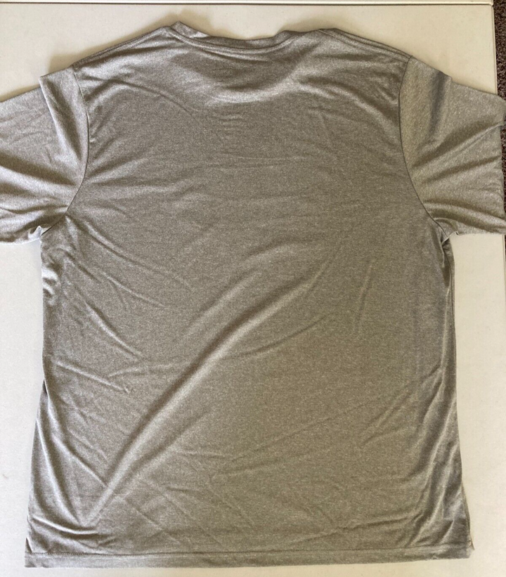 Translation missing: en.Bass Outdoor Men's Performance Graphic T-Shirt UPF50 in Grey Heather-XL