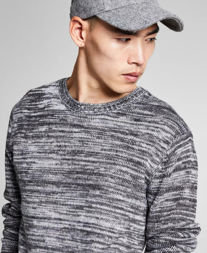 Translation missing: en.And Now This Men's Regular-Fit Marled Brushed Sweater Grey Heather-Small