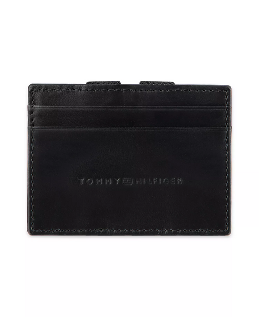 Translation missing: en.Tommy Hilfiger Men's Rfid Compact Magic Card Case Wallet Black 4Lx0.25Wx2.75H