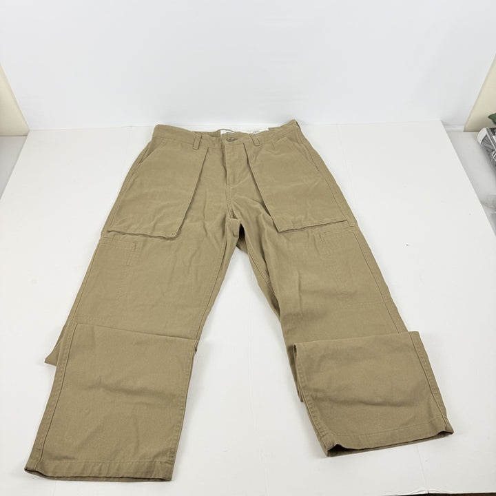 Translation missing: en.Mode of One Men's Regular-Fit Utility Pants in Army Brown All Cotton-30x31