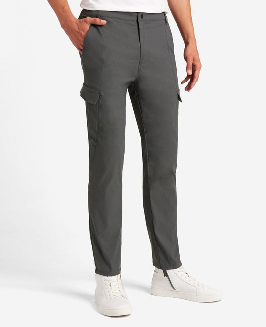 Translation missing: en.Kenneth Cole | Slim Fit Stretch Cargo Pant in Grey, Size: 40/30