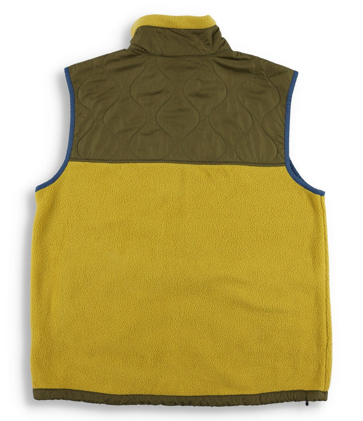 Translation missing: en.The North Face Men's Royal Arch Full Zip Fleece Vest Gold-Olive-Blue-XL