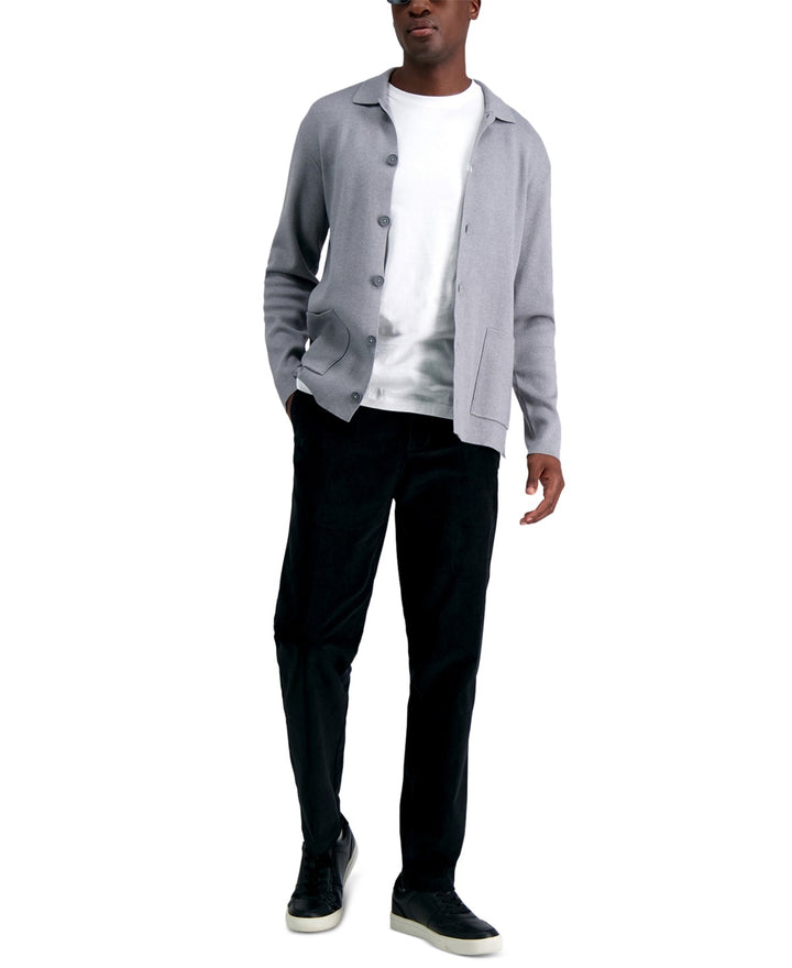 Translation missing: en.Kenneth Cole Reaction Men's Slim-Fit Stretch Corduroy Pants Black KC80123-31x30