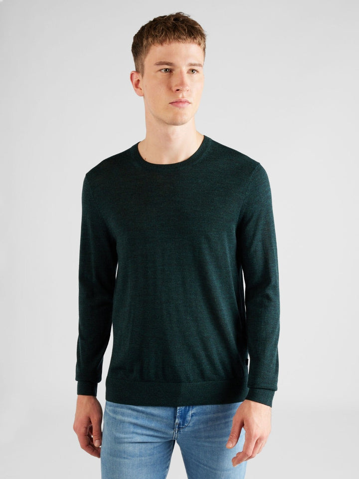 Translation missing: en.Michael Kors Men's Merino Wool Crewneck Sweater  Jade Melange - 2XL