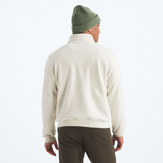 Translation missing: en.The North Face Mens Evolution Quarter-Zip Sweatshirt Cotton Blend White Dune-2XL