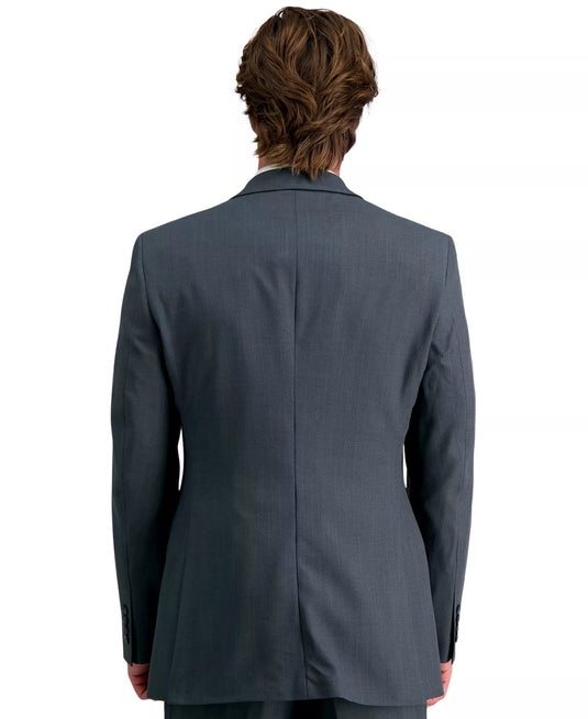 Translation missing: en.Haggar Men's Travel Performance Tailored Fit Suit Jacket Only Dk Gray Htr-42S