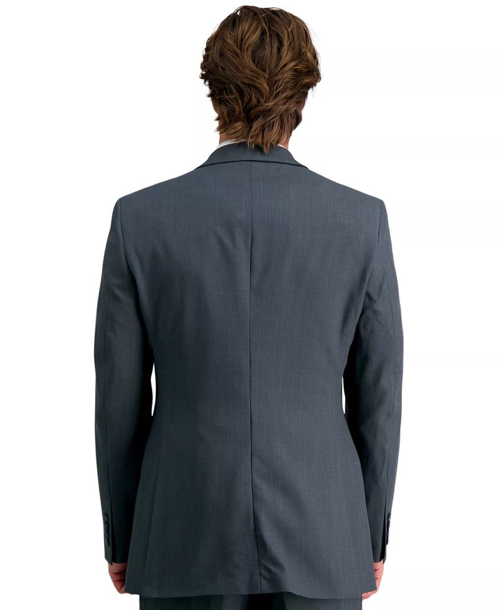 Translation missing: en.Haggar Men's Travel Performance Tailored Fit Suit Jacket Only Dk Gray Htr-42S