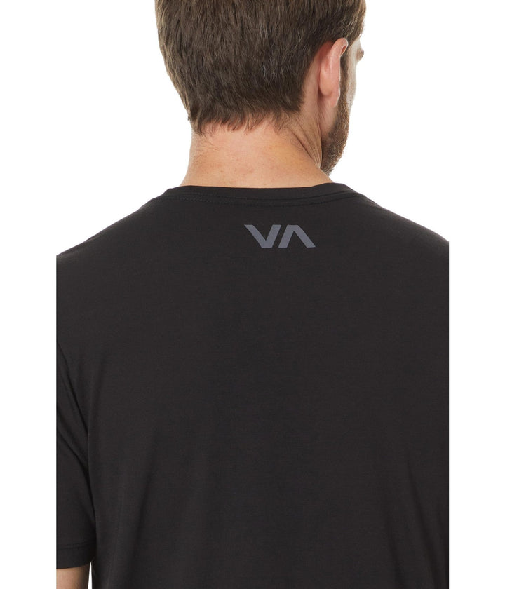 Translation missing: en.RVCA Men's VA Blur S/S Tee Shirt, Black 2,2XL