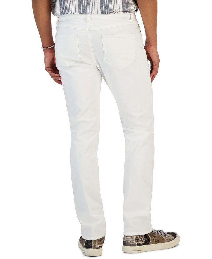 Translation missing: en.Sun + Stone Men's Lorcan Destroyed Slim-Fit Jeans in Blanco Wash White-29/32