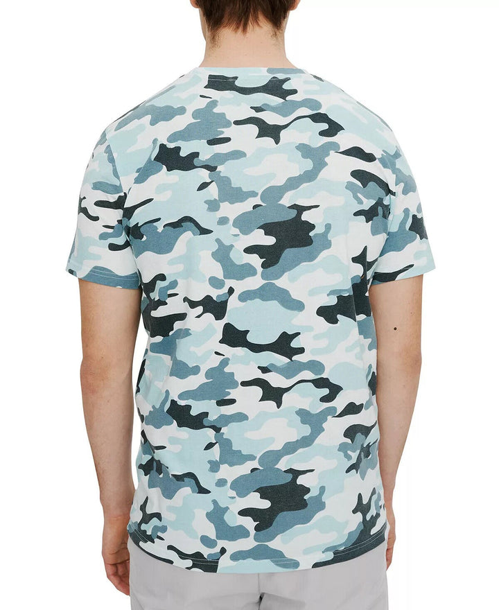 Translation missing: en.Eleven Paris Men's I Am Not A Rapper Camo T-Shirt in Bluestone Camo-2XL