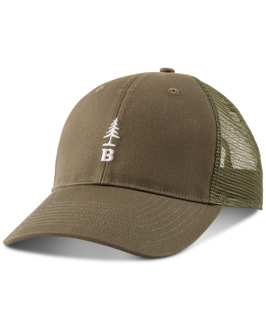 Translation missing: en.Bass Outdoor Adjustable Cotton Twill Bass Mens B Tree Hat - Olive Green-O/S