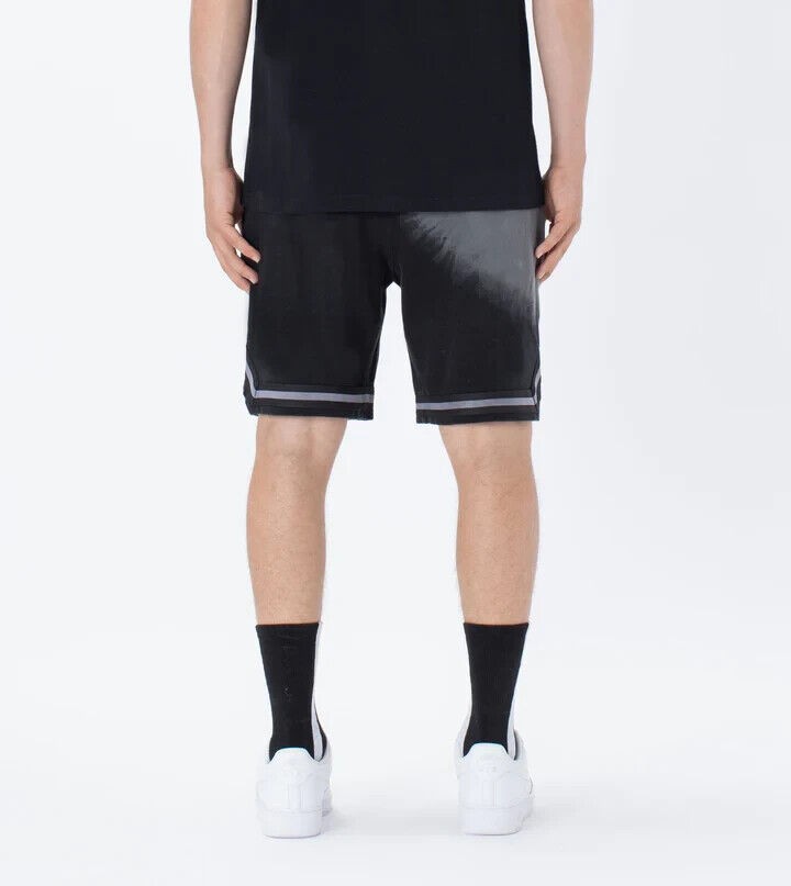 Translation missing: en.ZANEROBE Men's Organic Cotton Spill Pique Basketball Short GD Black-Size 38