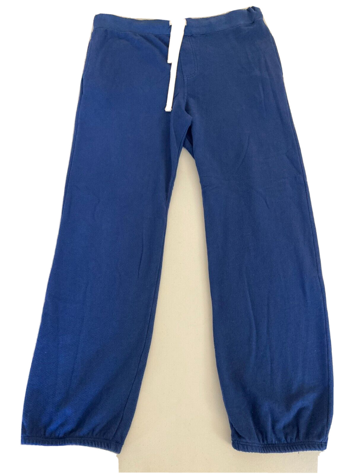 Translation missing: en.Monrow Men's All Cotton Drawstring Sweatpants in Light Navy-Large