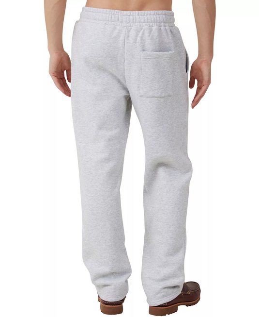 Translation missing: en.Cotton On Men's Relaxed Track Pants Size Large Gray Marle Elastic Waist Pockets