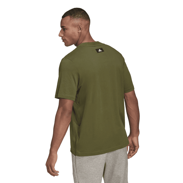 Translation missing: en.Adidas Men's Sportswear Future Icons Logo T-Shirt Wild Pine Green-Small
