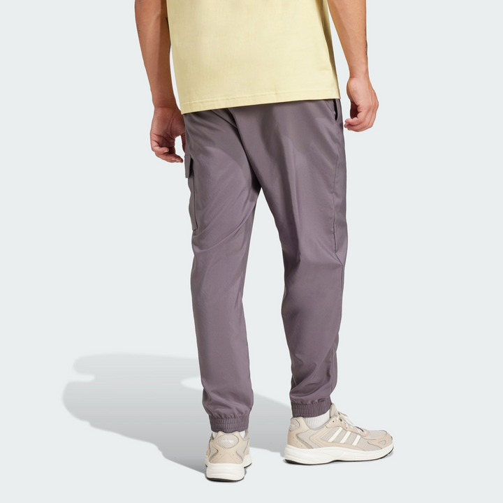 Translation missing: en.adidas Men's Essentials Small Logo Cargo Joggers Gray-Large 36-38W