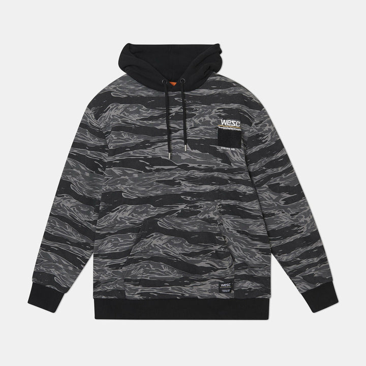Translation missing: en.WESC Mike Camo Hoodie Black-Size Small