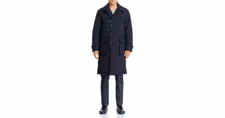 Translation missing: en.Eastlogue Men's Officer Coat in Dark Navy-Size Large