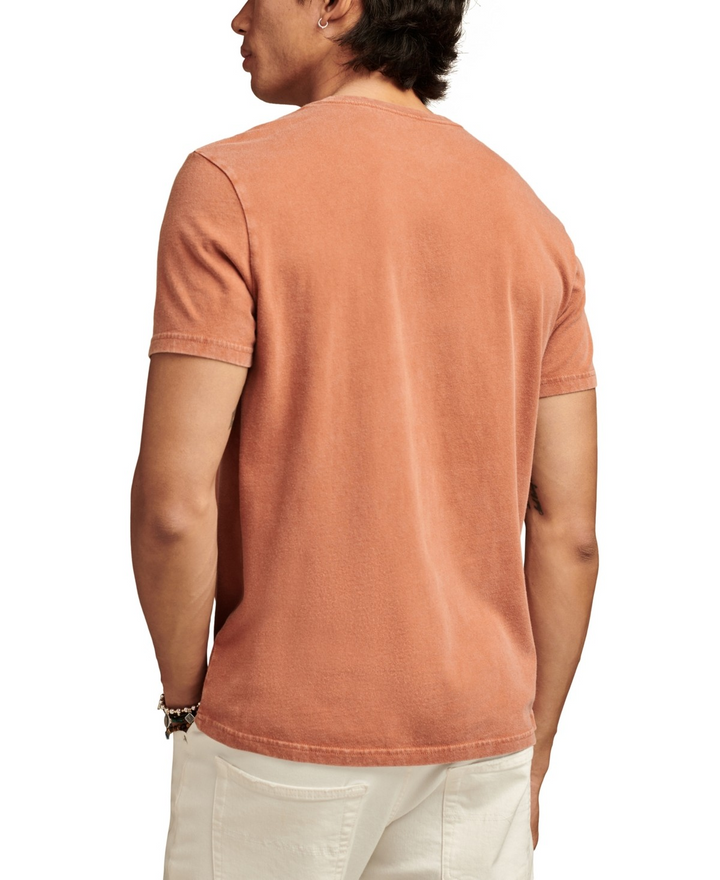 Translation missing: en.Lucky Brand Men's Joshua Tree Research T-shirts Cotton Bombay Brown-Size Medium