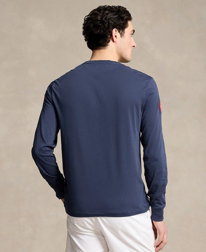 Translation missing: en.Polo Ralph Lauren Graphic T-Shirt Men's XL Navy Team USA Jersey Cotton