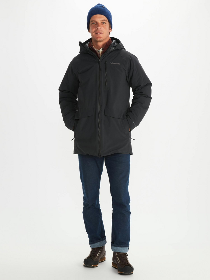 Translation missing: en.Marmot Men's Oslo Gor-Tex Jacket Size XL Black Down Filled Regular Fit