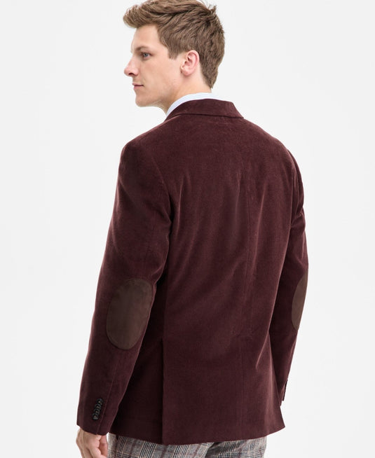 Translation missing: en.Tommy Hilfiger Daltry Men's Modern-Fit Corduroy Sport Coat Chestnut Brown-40R