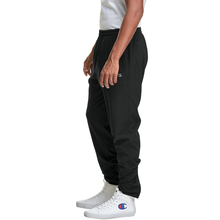 Translation missing: en.Champion Men's Mvp Modern-Fit Stretch Moisture-Wicking Track Pants - Black-Small