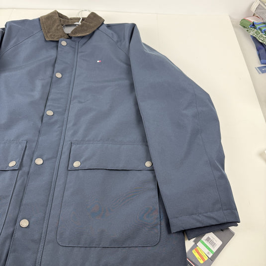 Translation missing: en.Tommy Hilfiger Men's Barn Corduroy-Collar Long-Sleeve Jacket Navy-Large