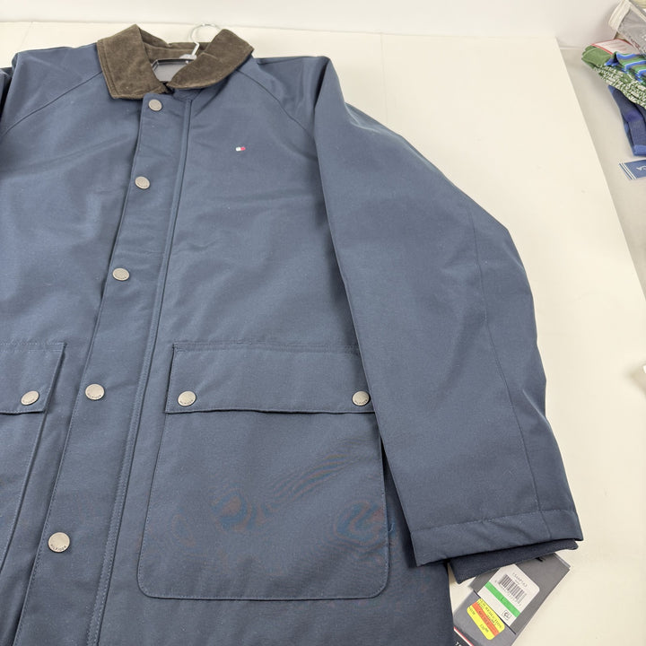Translation missing: en.Tommy Hilfiger Men's Barn Corduroy-Collar Long-Sleeve Jacket Navy-Large