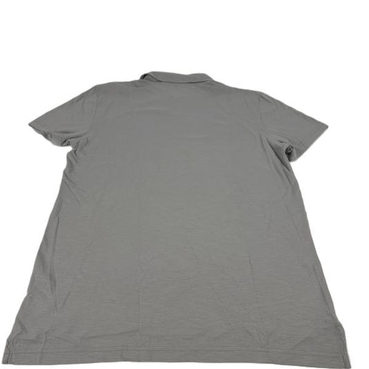 Translation missing: en.The Men's Store at Major Dept Store Cotton Slub Polo Shirt Grey-XL