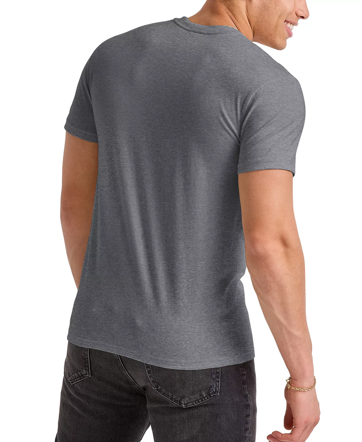 Translation missing: en.Hanes Originals Men's Tri-Blend Short Sleeve T-shirt Slate Tri-blend Gray-XL