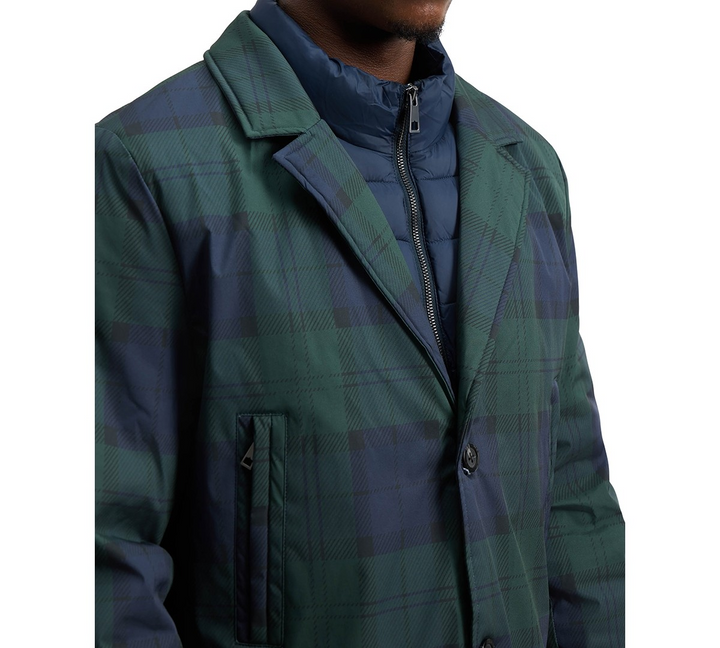 Translation missing: en.Hunter Men's Aldgate Premium Blazer Twofer Jacket Blackwatch Plaid Tarten-Large