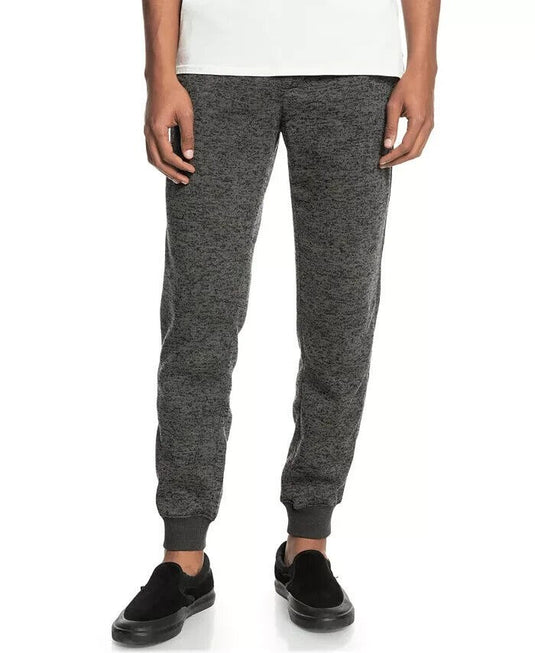 Translation missing: en.Quiksilver Men's Keller Light Weight Fleece Jogger in Dark Grey Heather-Large