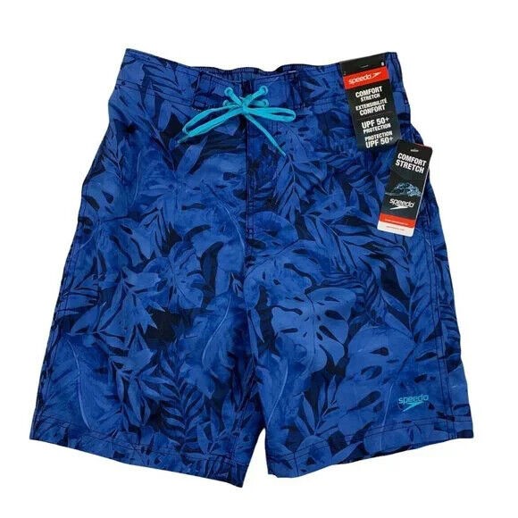 Translation missing: en.Speedo Men's Bondi Ombré Gradient Floral 2-Way Stretch UPF 50 9" Board Shorts-Sm