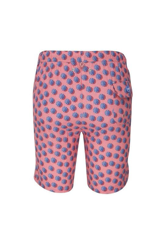 Translation missing: en.Peter Millar Men's Ocean City Swim Trunks in Coral Reef -Size Small