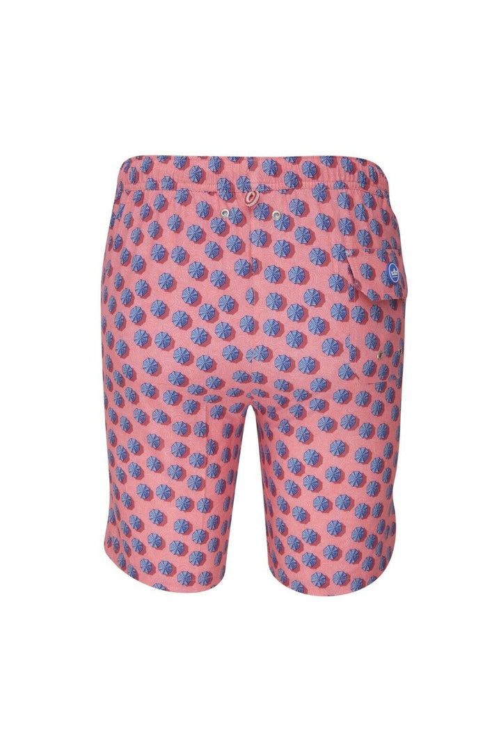 Translation missing: en.Peter Millar Men's Ocean City Swim Trunks in Coral Reef -Size Small