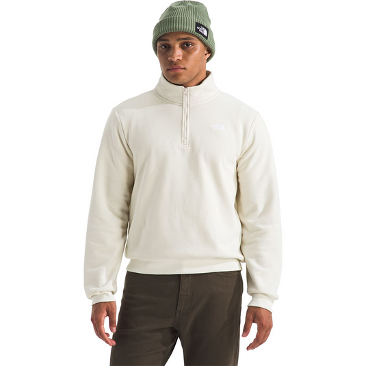 Translation missing: en.The North Face Mens Evolution Quarter-Zip Sweatshirt Cotton Blend White Dune-2XL