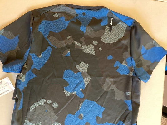 Translation missing: en.Ultracor Men's Camo Ether Tee in Black and Blue-Size Medium