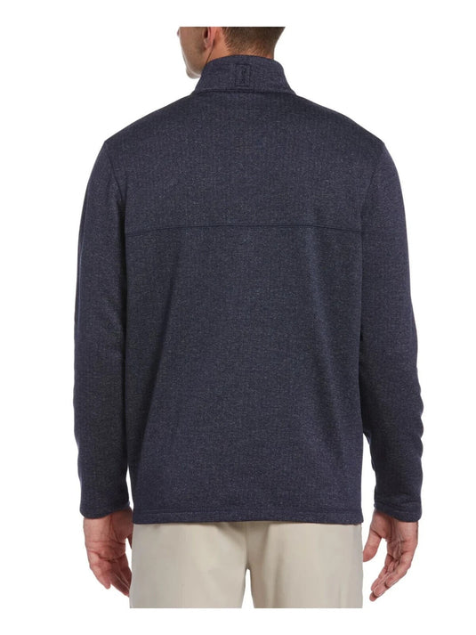 Translation missing: en.PGA Tour Men's Royal Fleece Golf Jacket in Caviar Heather-Small