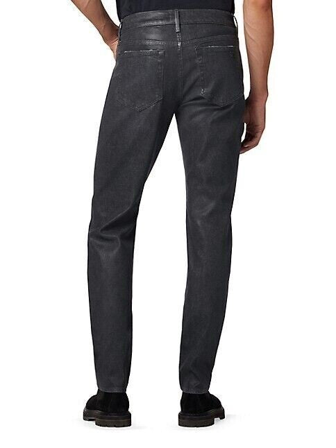 Translation missing: en.Joe's Jeans Men's The Dean Slim &amp; Tapered Coated  Destroyed Jeans in Heist-38/34