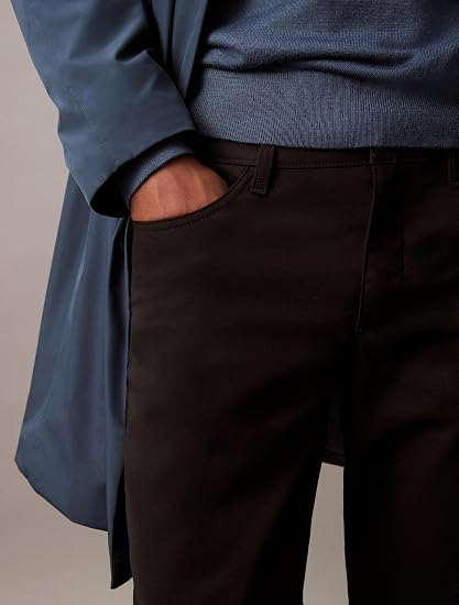 Translation missing: en.Calvin Klein Men's Ck Move 365 Slim-Fit Performance Stretch Pants - Black-36x32