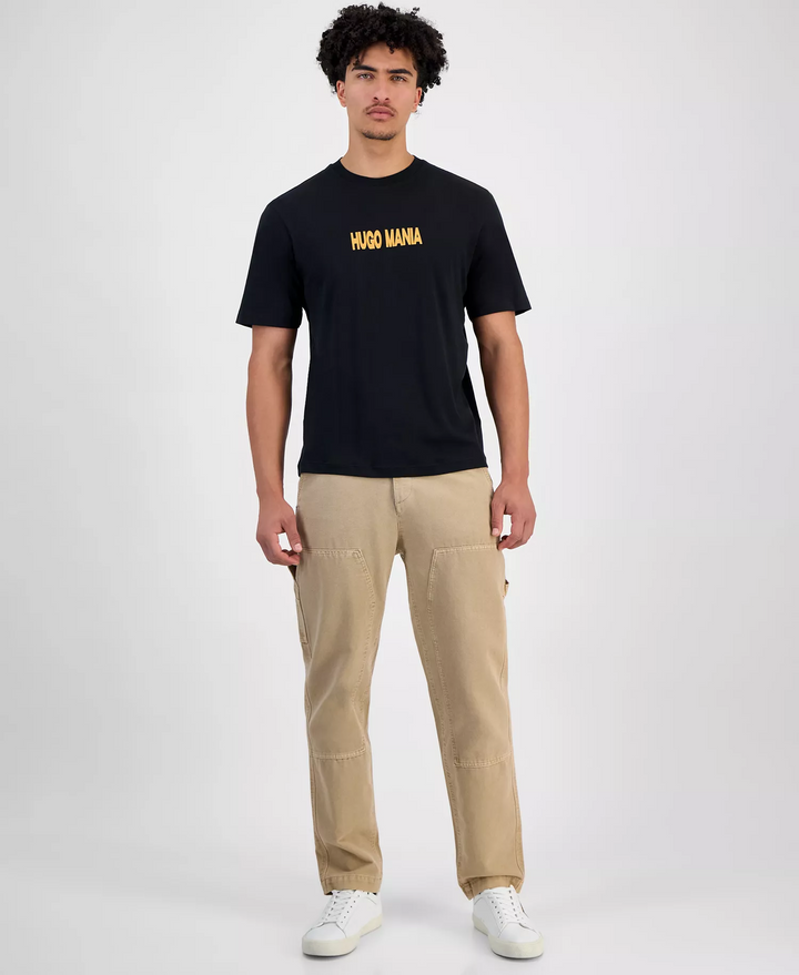 Translation missing: en.Hugo Boss Men's Hugo Mania Logo Graphic T-Shirt - Black-2XL