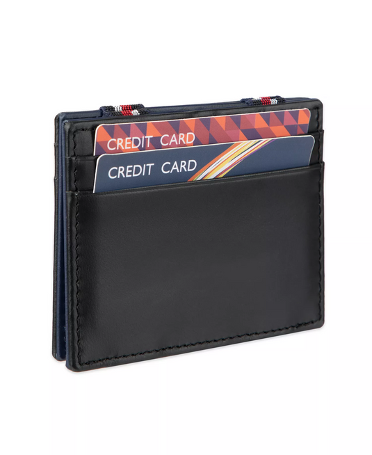 Translation missing: en.Tommy Hilfiger Men's Rfid Compact Magic Card Case Wallet Black 4Lx0.25Wx2.75H