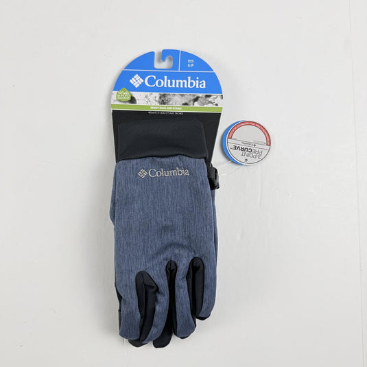 Translation missing: en.Columbia Men's Cascade Ridge Softshell Glove, Collegiate Navy Heather, Small