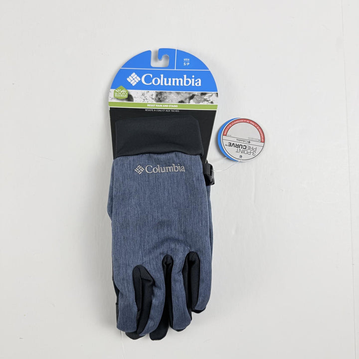 Translation missing: en.Columbia Men's Cascade Ridge Softshell Glove, Collegiate Navy Heather, Small